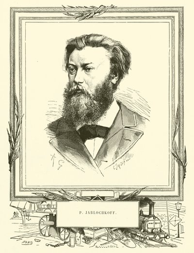 P Jablochkoff 作者 法语学校